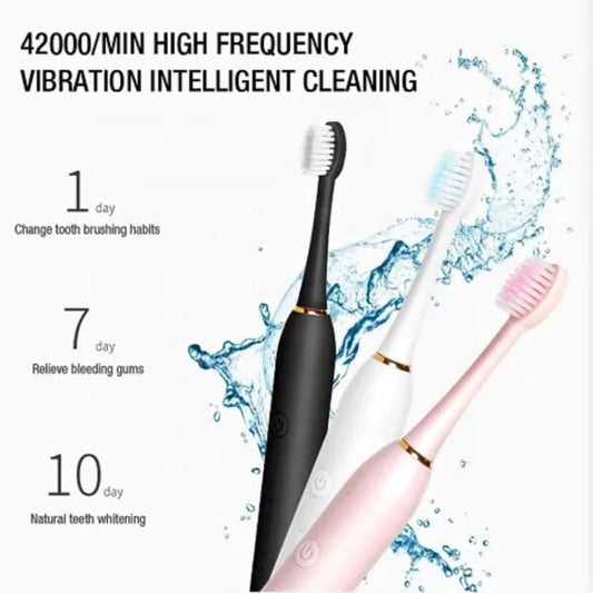 Electric ToothbrushElectric Toothbrush β Rechargeable Sonic Cleaning Toothbrush