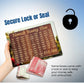 Wooden Umrah Saving Box – Special 210,000 Goal Money Box